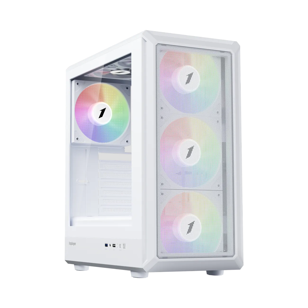AT7 White PC case