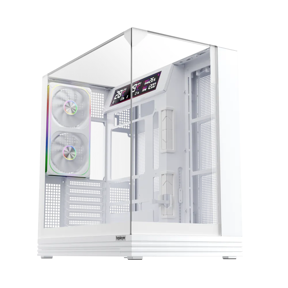 OV8E White PC case